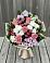 Букет цветов из: Альстромерии, Гвоздики, Розы и Хризантемы в Поселок опытного хозяйства Ермолино