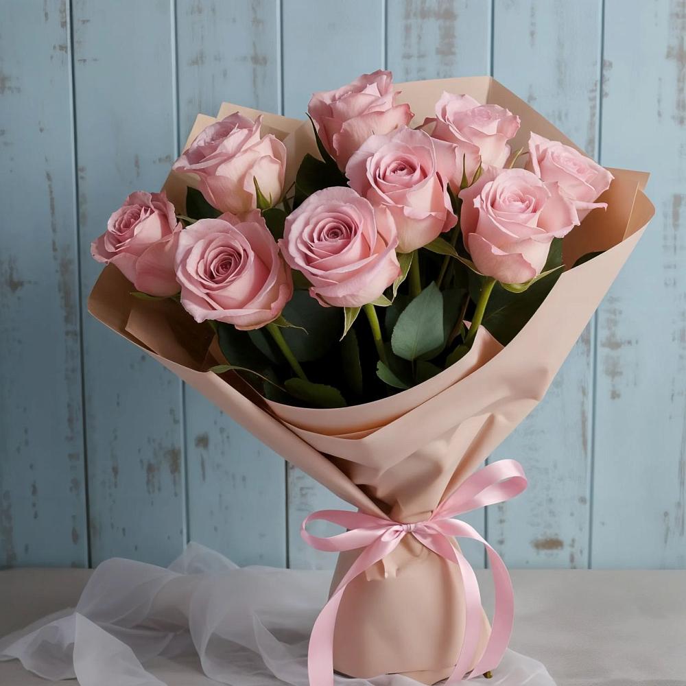 Букет цветов из: Розы в Поселок опытного хозяйства Ермолино