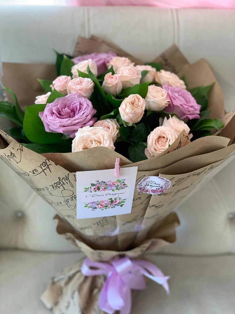 Букет цветов из: Розы в Поселок опытного хозяйства Ермолино