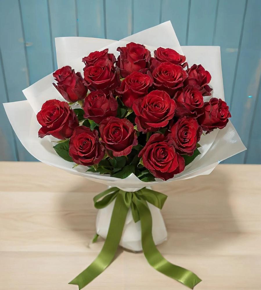 Букет Красные розы в Поселок опытного хозяйства Ермолино