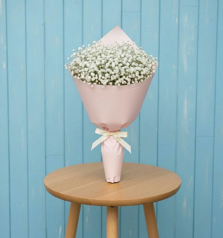 Букет цветов из: Гипсофила в Поселок опытного хозяйства Ермолино