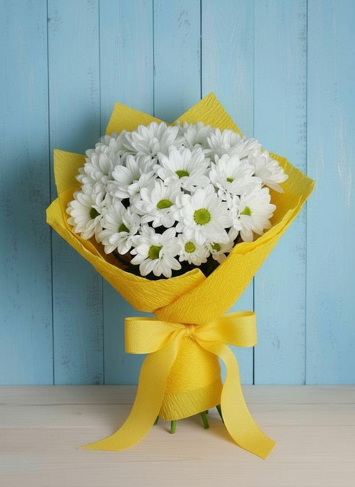 Букет цветов из: Хризантемы в Поселок опытного хозяйства Ермолино