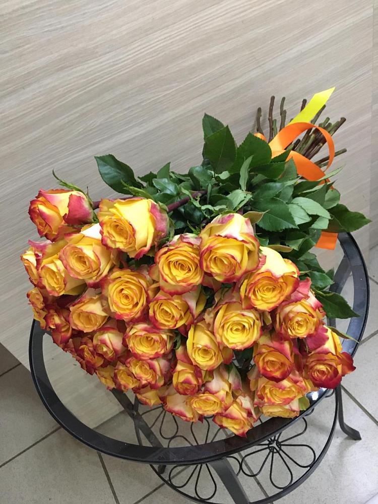 Букет Желтые розы в Поселок опытного хозяйства Ермолино