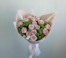 Букет цветов из:  Розы и Хризантемы в Поселок опытного хозяйства Ермолино