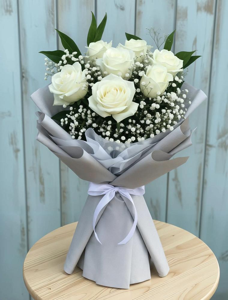 Букет цветов из: Розы в Поселок опытного хозяйства Ермолино