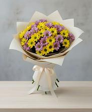 Букет цветов из:  Хризантемы в Поселок опытного хозяйства Ермолино