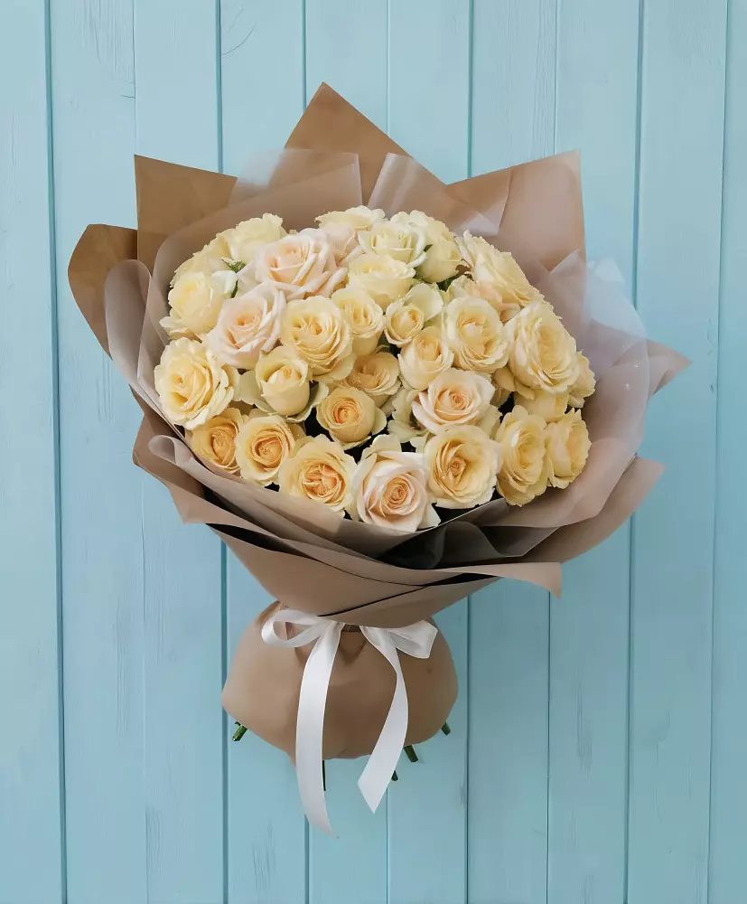 Букет Кремовое облако в Поселок опытного хозяйства Ермолино