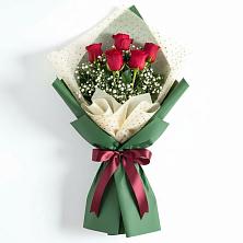 Букет цветов из:  Розы в Поселок опытного хозяйства Ермолино
