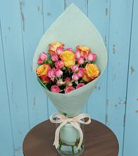 Букет цветов из:  Розы #REPLACE_PRED# Поселок опытного хозяйства Ермолино